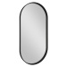 SAPHO AVONA oválné zrcadlo v rámu 50x100cm, černá mat AV500