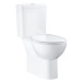 Wc kombi komplet Grohe Bau Ceramic alpská bílá spodní odpad 39346000