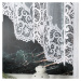 Dekorační oblouková krátká záclona na žabky BERENIKA 170 bílá 400x170 cm MyBestHome