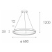 LED2 CIRCLE 60 P-Z, B 42W DALI/PUSH - stmívatelné