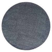 Vopi koberce Kusový koberec Apollo Soft antra kruh - 160x160 (průměr) kruh cm