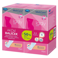 MOLICARE Premium ladypad inkontinenční vložky 2 x 28 kusů 0,5 kapky