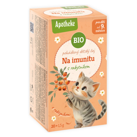 Apotheke Dětský BIO Pohádkový čaj Na imunitu s rakytníkem 20x1,5 g