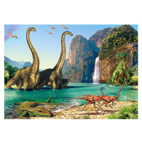 CASTORLAND Puzzle 60 ks Ve světě dinosaurů