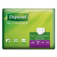 Depend Depend Slip Super Plus M inkontinenční plenkové kalhotky 15 ks
