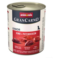 Animonda Grancarno Dog Junior Hovězí/Krůtí Srdce - 800g