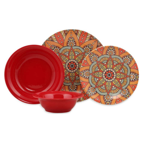 24dílná sada porcelánového nádobí Kütahya Porselen Ruby