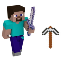 Mattel minecraft figurka steve 9 cm, htn05