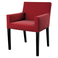 Dekoria Potah na židli Nils, sytá červená, židle Nils, Velvet, 704-15