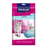 Vitakraft CloFix Sáčky do kočičí toalety 56 x 37 x 34 cm 15 ks