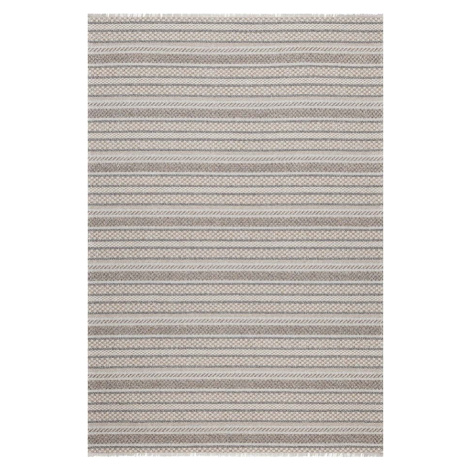 Šedo-béžový bavlněný koberec Oyo home Casa, 125 x 180 cm