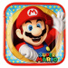 Amscan Čtvercové talíře - Super Mario 8 ks