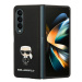 Karl Lagerfeld KLHCZFD4IKMSBK hard silikonové pouzdro Samsung Galaxy Z Fold 4 black Saffiano Iko