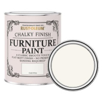 Rust-Oleum Křídová matná barva na nábytek Chalky Finish Furniture Paint, bílá, RO.14000.HU.0.75