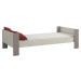 Bílo-šedá dětská postel z borovicového dřeva 90x200 cm Steens for Kids - Tvilum