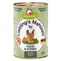 GranataPet Liebling’s Mahlzeit kuřecí maso a dýně 6× 400 g