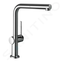 Hansgrohe 72845000 - Dřezová baterie Talis s výsuvnou koncovkou, EcoSmart, chrom