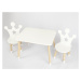 ELIS DESIGN Dětský stůl a židle Korunka varianta: stůl + 2 židle