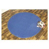 Kusový koberec Nasty 101153 Blau kruh