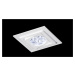 BPM Vestavné svítidlo Aluminio Blanco, bílá, 3LEDx3W, 230V 4938 4270LED2.D40.3K