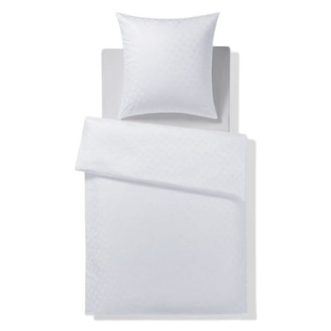 Joop! Sada povlečení CORNFLOWER 2 x 70 x 90 cm a 200 x 200 cm, bílá