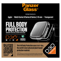 PanzerGlass ochranný kryt s D30 pro Apple Watch Series 9/8/7 45mm, čirá - 3687