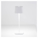 Zafferano Zafferano Ofelia 3K dobíjecí stolní lampa IP65 bílá