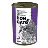 Don Gato Konzerva pro kočky se zvěřinou 6 × 415 g