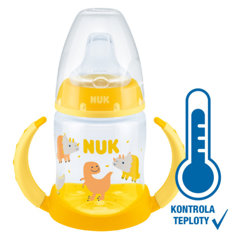 NUK - FC lahvička na učení s kontrolou teploty150 ml žlutá