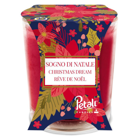 PETALI vonná svíčka ve skle Christmas Dream - hoření 40h