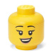 LEGO úložná hlava (vel. S) - šťastná dívka