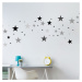 Dětské samolepky na zeď - 100 hvězd