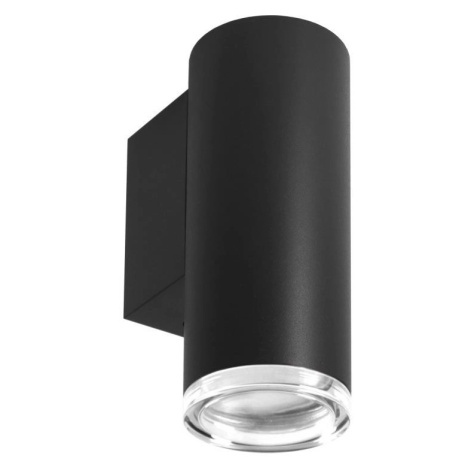 Koupelnové nástěnné bodové svítidlo TURYN 1xGU10/10W/230V IP44 černá Donoci