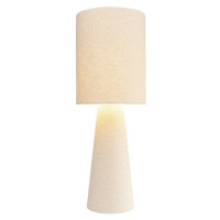 KARE Design Stolní lampa Marleen Boucle béžová 60cm