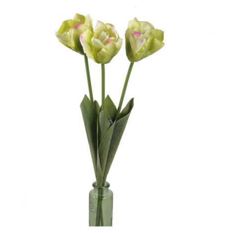 Tulipán SOFIA řezaný umělý 64cm zelený Nova Nature