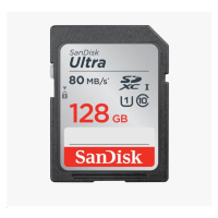 SanDisk SDXC karta 128GB Ultra (100MB/s Class 10 UHS-I)