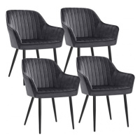 Set čtyř jídelních židlí LDC087G01-4 (4 ks)