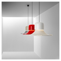 Stilnovo Stilnovo Campana LED závěsné, DALI-Push, červená
