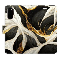 iSaprio flip pouzdro BlackGold Marble pro Samsung Galaxy S20