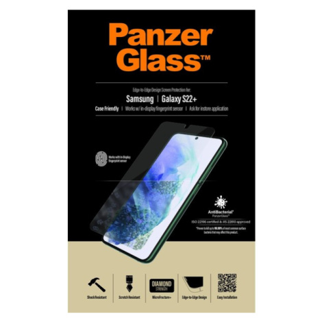 PanzerGlass™ Samsung Galaxy S22+ (celolepené s funkčním otiskem prstů)