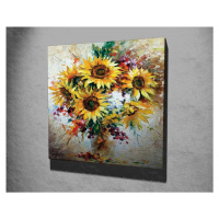 Wallity Obraz na plátně Sunflowers KC265 45x45 cm