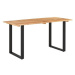 Jídelní stůl 140x70x76 cm masivní akáciové dřevo