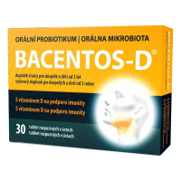 BACENTOS-D Orální probiotikum 30 tablet