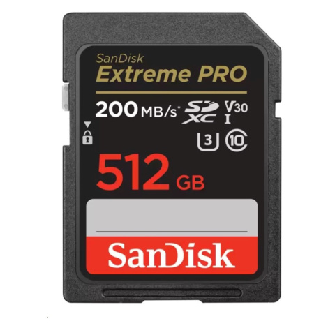 SanDisk SDXC karta 512GB Extreme PRO SDSDXXD-512G-GN4IN