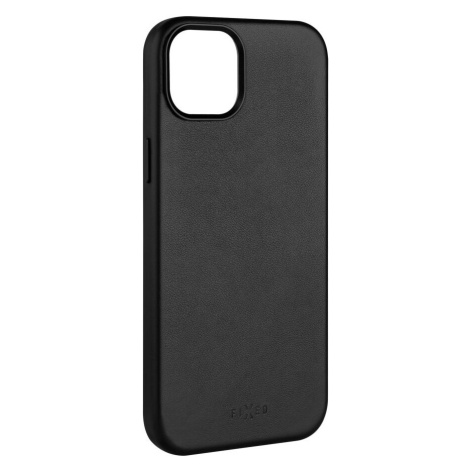 FIXED MagLeather kožený kryt s MagSafe Apple iPhone 14 černý