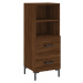 vidaXL Skříň highboard hnědý dub 34,5 x 34 x 180 cm kompozitní dřevo