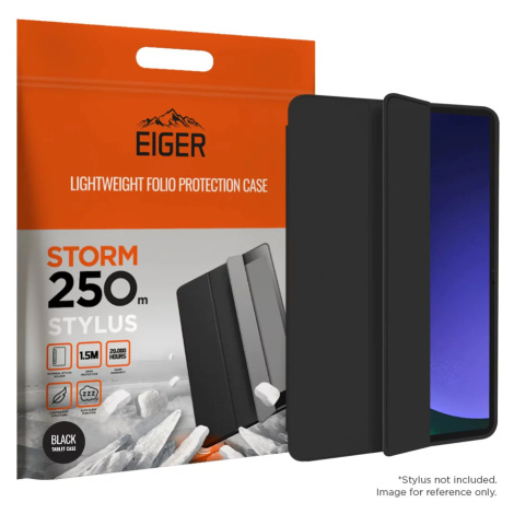 Pouzdro Eiger Storm 250m Stylus Case for Samsung Galaxy Tab S9 in Black Eiger Glass