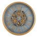 Nástěnné hodiny GENIUS modrá Ø 51 cm Mybesthome