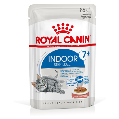 Royal Canin Indoor Sterilised 7+ v omáčce - 12 x 85 g