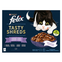 FELIX® Tasty Shreds výběr mix ve šťávě 12 x 80g